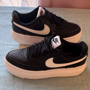 Nike Black and White Low-Top Sneakers